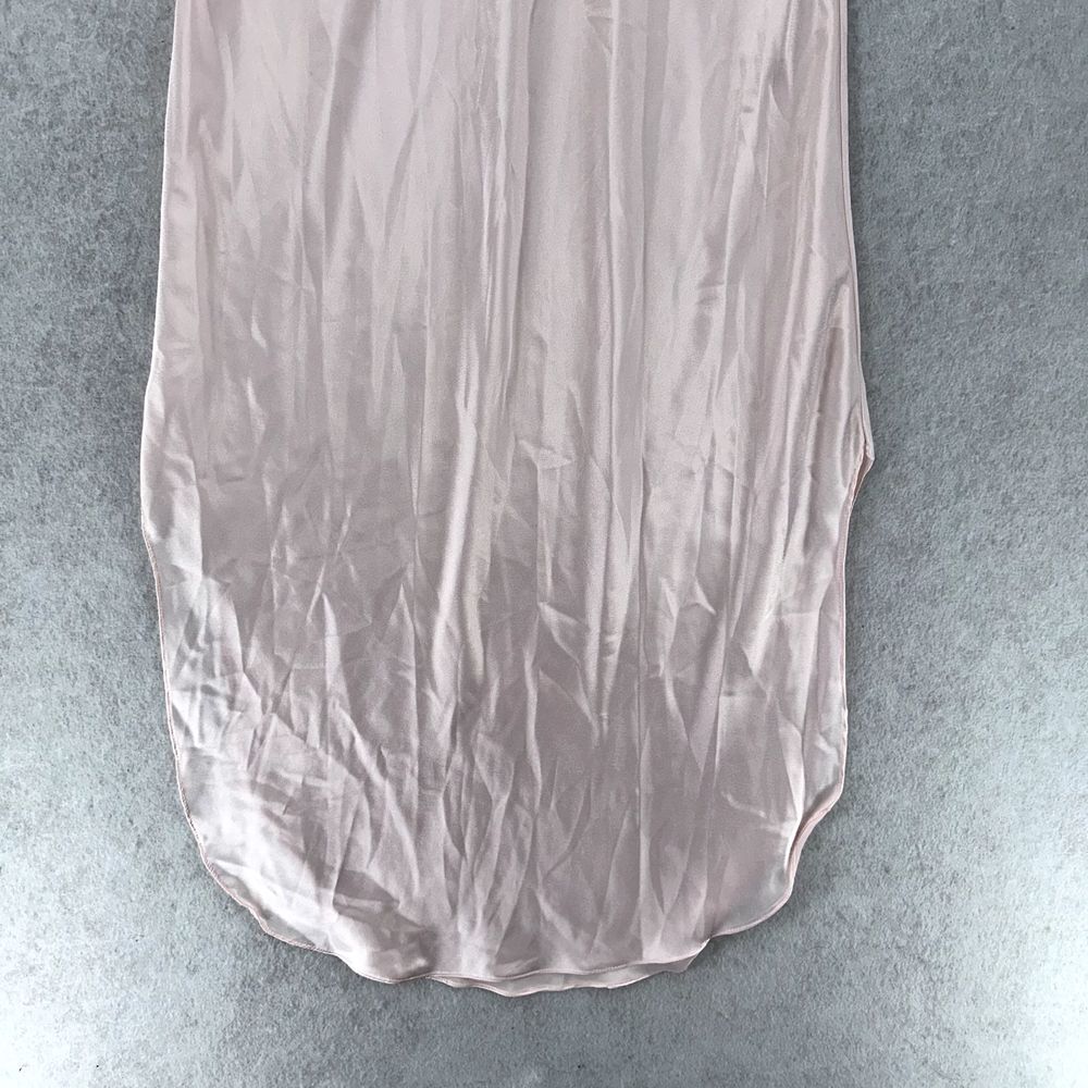 Vintage Barbizon Baby‎ Pink Slip Dress Nightie SMALL Lace Large Flowers Detailed - Picture 5 of 13
